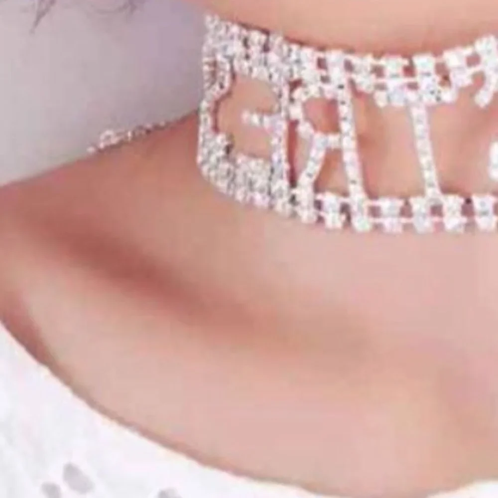 Mistress Rhinestone Choker - Picture 2 of 2